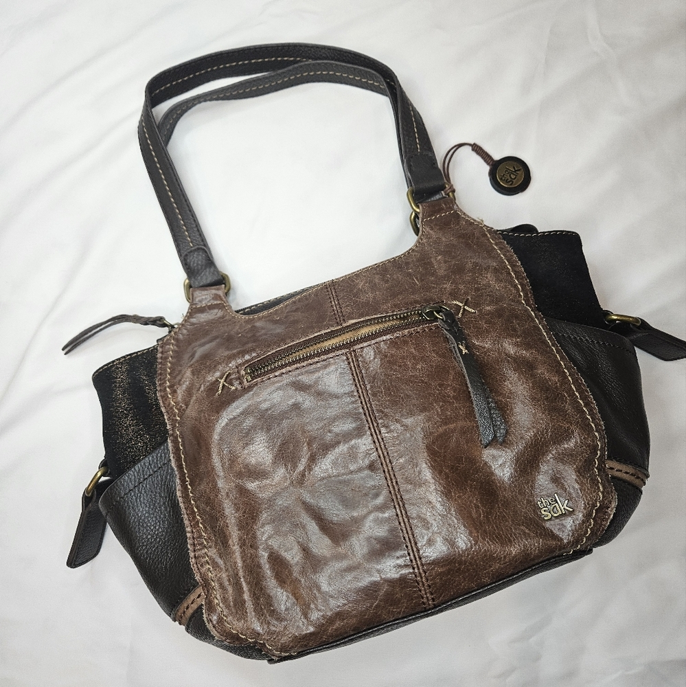 The Sac Brown & Black Purse
